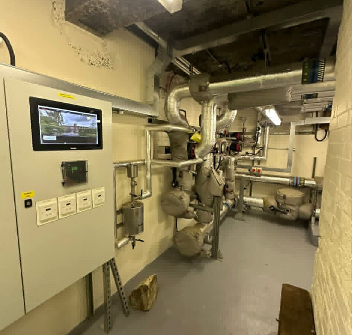 Inside a Full Boiler Room Replacement
