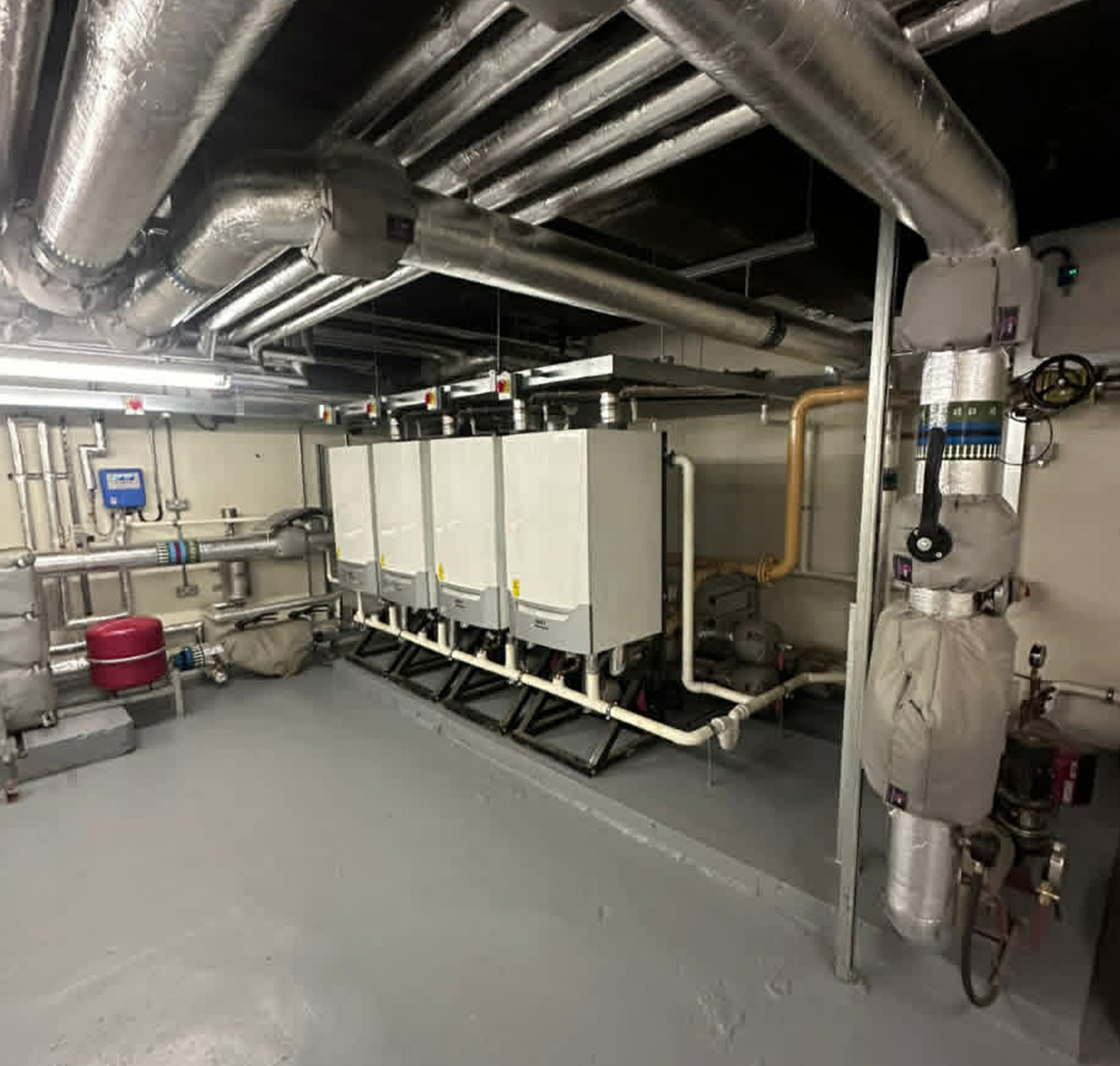 Inside a Full Boiler Room Replacement
